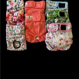 8 Doggies reusable diaper pack (M)